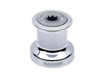 Harken B6CCA - Single Speed Winch with chromed bronze base & drum, alum top