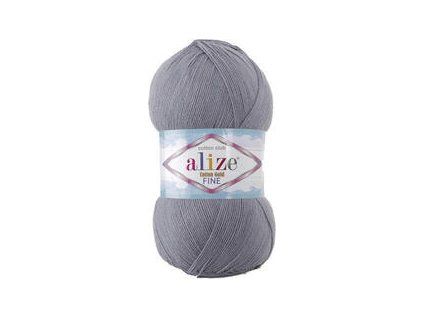 Alize Cotton Gold Fine 87 Coal Grey