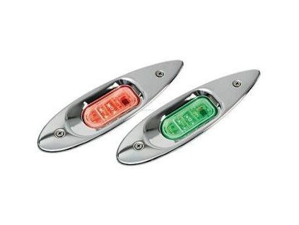 Osculati Evoled Eye low consumption LED navigation lights Stainless Steel