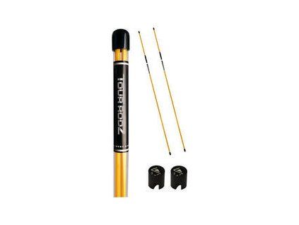 Longridge Tour Rodz Alignment Sticks - 2Pc Yellow