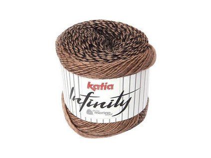 Katia Infinity 105 Black/Fawn Brown