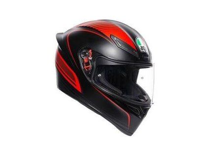 AGV K1 Warmup Matt Black/Red Helmet