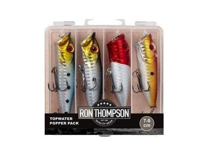 Ron Thompson Topwater Popper Pack Lure Box Mixed 9 cm 22,5 g