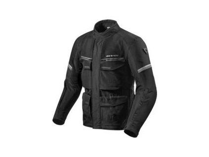 Rev'it! Outback 3 Black-Silver Textile Jacket