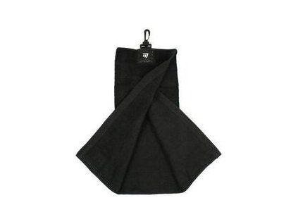 Masters Golf Tri-Fold Towel Black