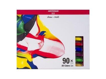 Amsterdam Set of Acrylic Paints ml