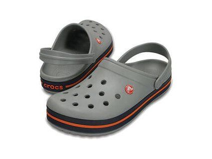Crocs Crocband Clog Light Grey/Navy 37-38