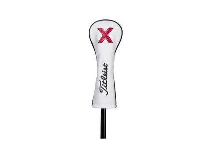 Titleist White Leather Headcover