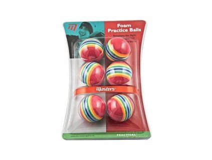 Masters Golf Foam Practice Balls Pk6