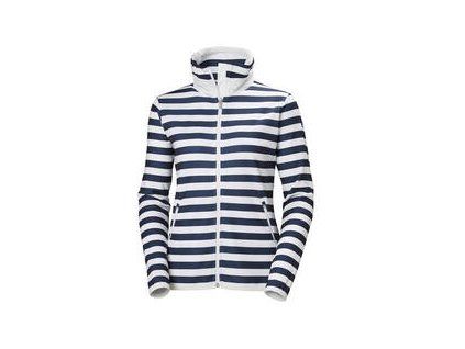 Helly Hansen W Naiad Fleece Jacket Evening Blue Stripe