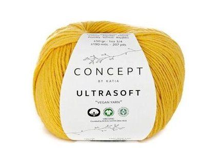 Katia Ultrasoft 51 Lemon Yellow
