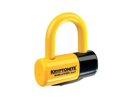 Kryptonite Evolution Series 4 Disc Lock (48 x 54 mm) Yellow