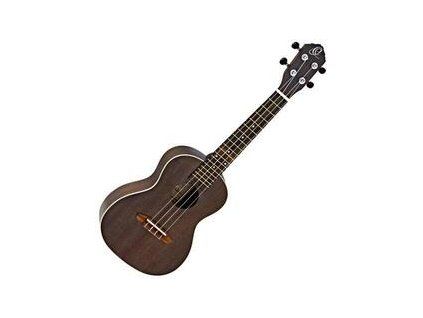 Ortega Concert Ukulele Coal Black