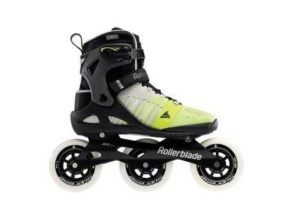 Rollerblade Macroblade 110 3WD Roller Skates Grey-Yellow