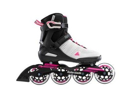 Rollerblade Sirio 90 W Roller Skates Cool Grey/Candy Pink