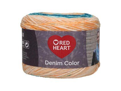 Red Heart Denim Color