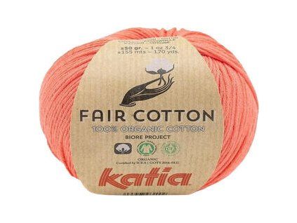 Katia Fair Cotton 44 Salmon Range