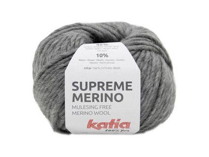 Katia Supreme Merino 84 Medium Grey