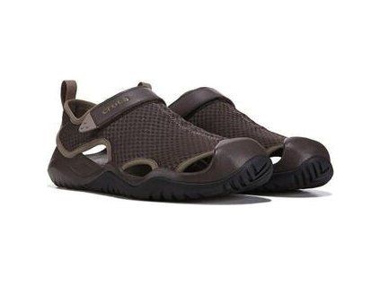 Crocs Men's Swiftwater Mesh Deck Sandal