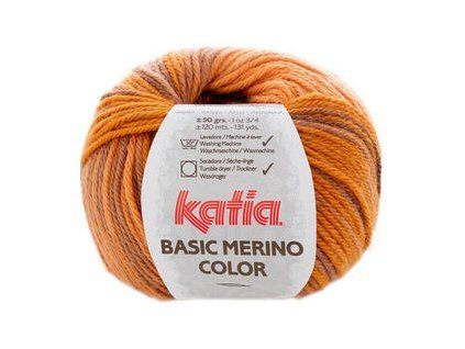 Katia Basic Merino Color 208 Orange/Brown