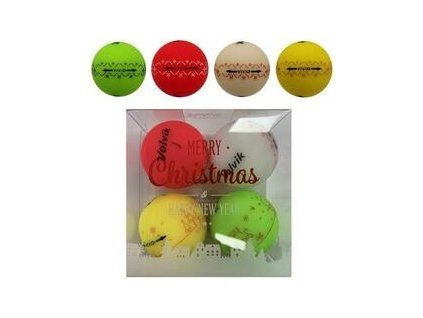 Volvik X-mas Pack 4 balls VIVID