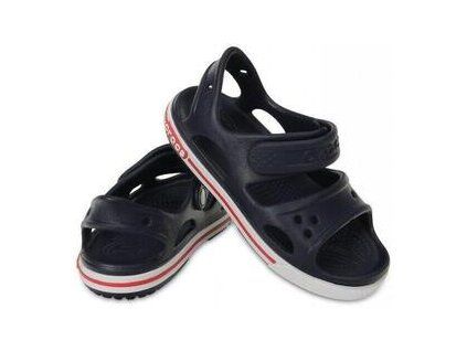 Crocs Preschool Crocband II Sandal Navy/White