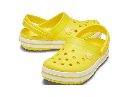 Crocs Kids' Crocband Clog Lemon 36-37