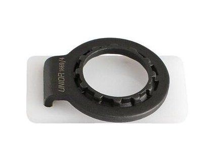 Unior 2 In 1 Pocket Spoke and Cassette Lockring Tool - 1669/4