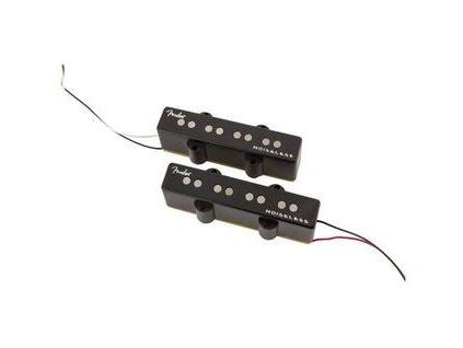 Fender Gen 4 Noiseless Jazz Bass Set Black