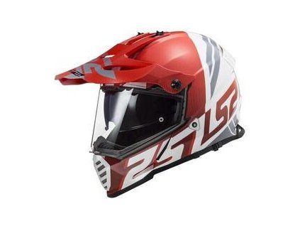 LS2 MX436 Pioneer Evo Evolve White Helmet