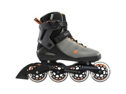 Rollerblade Sirio 90 Roller Skates Anthracite/Orange