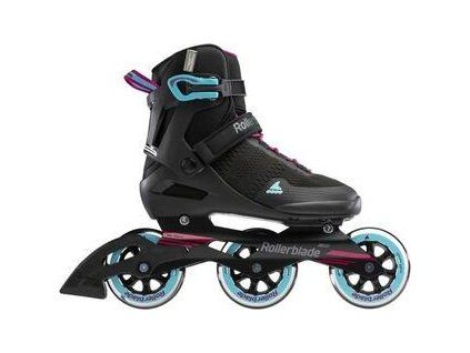 Rollerblade Sirio 100 3WD W Roller Skates Black/Aqua