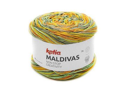 Katia Maldivas 84 Green/Mustard