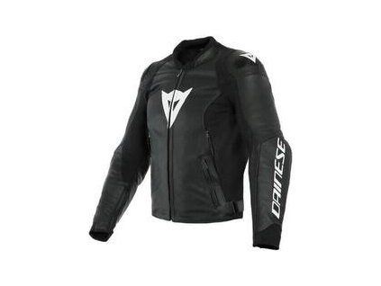 Dainese Sport Pro Black-White Leather Jacket
