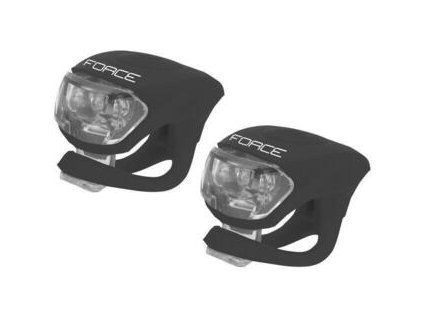 Force Set of Lights F DOUBLE Front + Rear Black