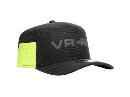 Dainese VR46 9Forty Black/Fluo Yellow Cap