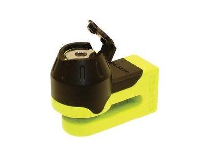 Oxford Mini T Disk Lock Yellow