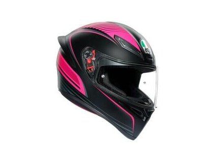AGV K1 Warmup Black/Pink Helmet