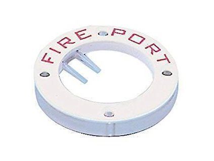 Osculati Fire Port white plastic