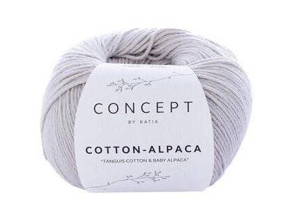 Katia Cotton-Alpaca 82 Beige Grey
