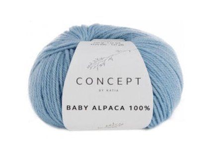 Katia Baby Alpaca 100% 511 Sky Blue