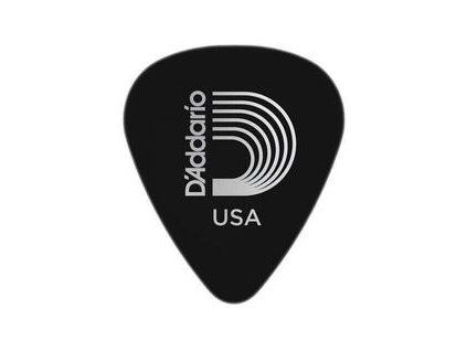 D'Addario Black Celluloid Guitar Pick Heavy