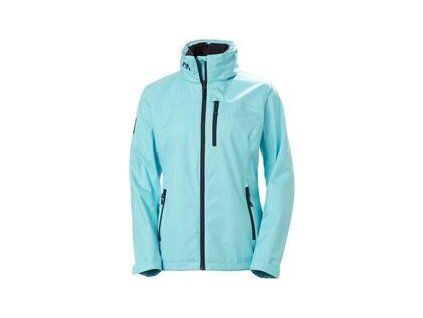 Helly Hansen W Crew Hooded Jacket Glacier Blue
