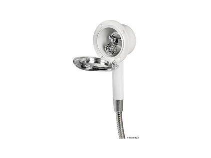 Osculati Classic Evo chromed shower box SS hose 4 m Wall mounting