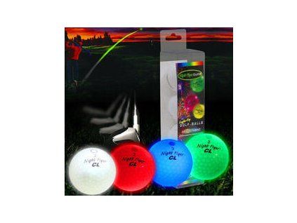 Masters Golf Night Flyer Mixed Colour Balls