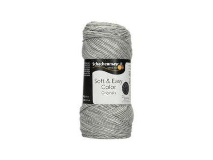 Schachenmayr Soft & Easy Color 00082 Light Gray