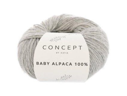 Katia Baby Alpaca 100% Grey