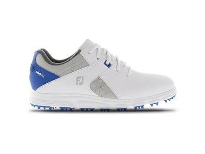 Footjoy Juniors Golf Shoes White/Blue US