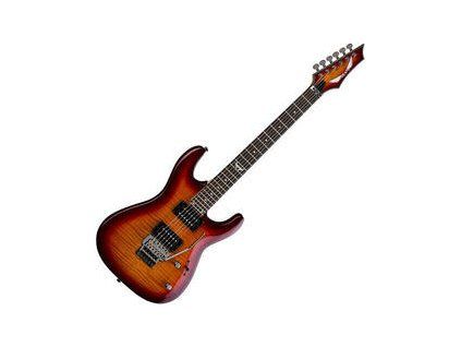 Dean Guitars Custom C350 Floyd - Trans Amberburst
