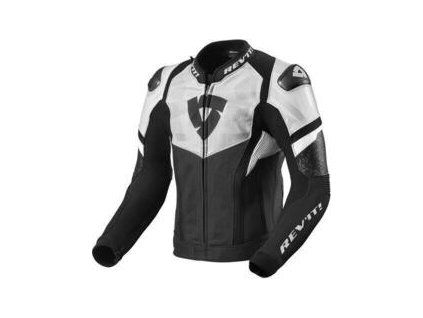 Rev'it! Hyperspeed Black-White Leather Jacket